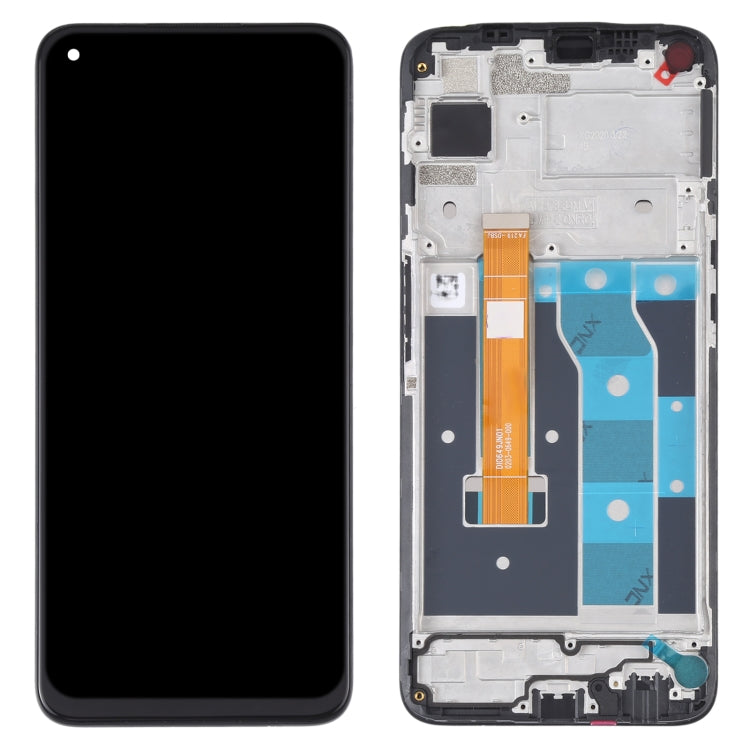 หน้าจอแอลซีดีและชุดประกอบDigitizerพร้อมกรอบสำหรับOPPO Realme 6 RMX2001, For OPPO Realme 6