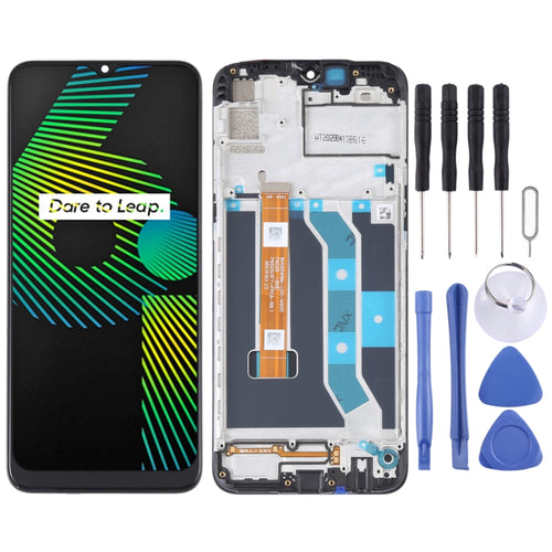 หน้าจอแอลซีดีและชุดประกอบDigitizerพร้อมกรอบสำหรับOPPO Realme Narzo 10 / Realme 6i RMX2040, For OPPO Realme 6i