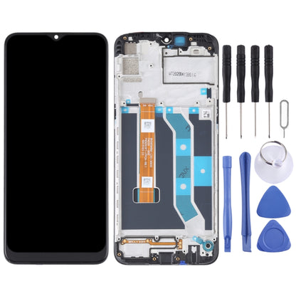 หน้าจอแอลซีดีและชุดประกอบDigitizerพร้อมกรอบสำหรับOPPO Realme Narzo 10 / Realme 6i RMX2040, For OPPO Realme 6i
