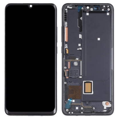 AMOLED วัสดุหน้าจอ LCD และชุดประกอบ Digitizer พร้อมกรอบสำหรับ Xiaomi Mi Note 10 Lite M2002F4LG, For Xiaomi Mi Note 10 Lite (AMOLED)