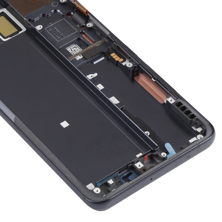 AMOLED วัสดุหน้าจอ LCD และชุดประกอบ Digitizer พร้อมกรอบสำหรับ Xiaomi Mi Note 10 Lite M2002F4LG, For Xiaomi Mi Note 10 Lite (AMOLED)