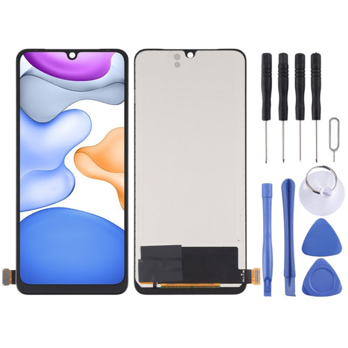 หน้าจอแอลซีดีวัสดุ TFT และชุดประกอบDigitizer (ไม่รองรับการระบุลายนิ้วมือ) สำหรับ vivo S9e/V21 4G V2066, v2108 / V21 5G V2050 / Y71t V2102A / S15e V2190A, For vivo S9e (TFT)