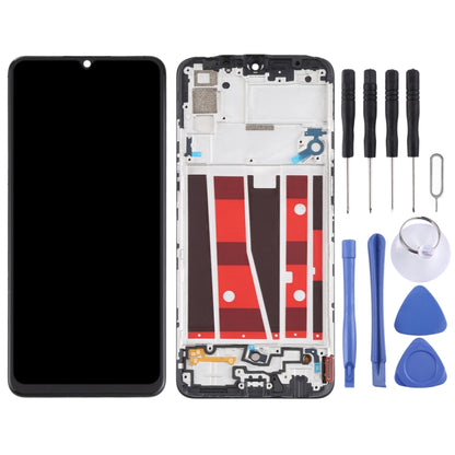 หน้าจอ LCD ต้นฉบับและชุดประกอบDigitizerพร้อมกรอบสำหรับOPPO A91 PCPM00 CPH2001 CPH2021, For OPPO A91 (Original)