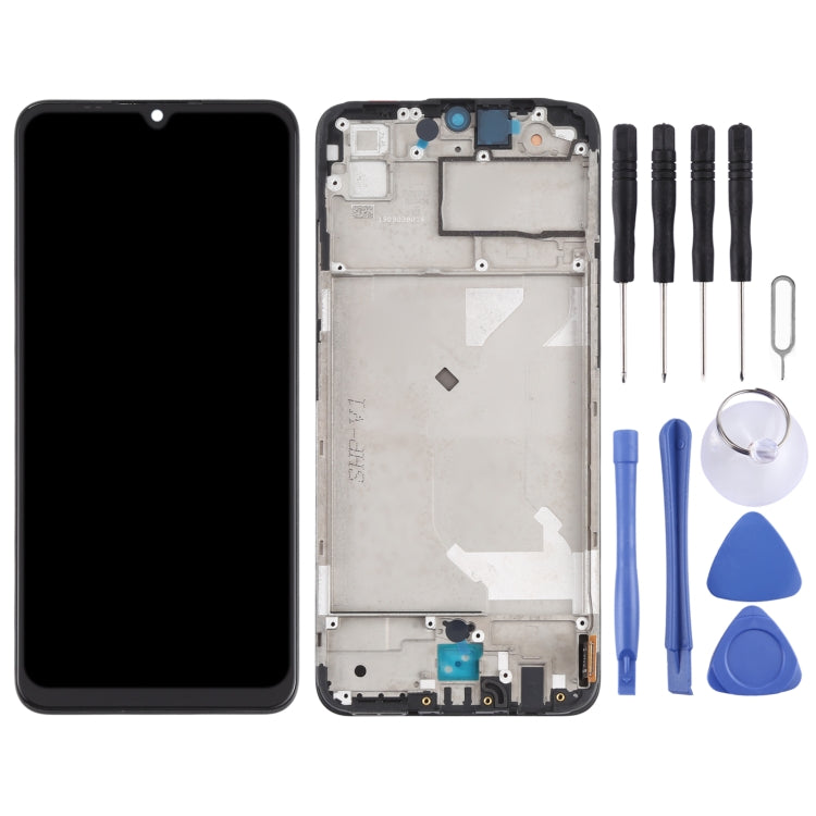 หน้าจอแอลซีดีต้นฉบับและชุดประกอบDigitizerพร้อมกรอบสำหรับVivo Y7s, For vivo Y7s (Original)