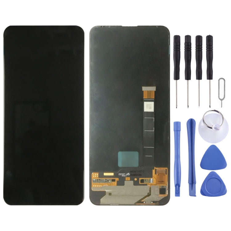 AMOLED วัสดุหน้าจอแอลซีดีและชุดประกอบ Digitizer สำหรับ Asus Zenfone 8 Flip ZS672KS, For Asus Zenfone 8 Flip(AMOLED)