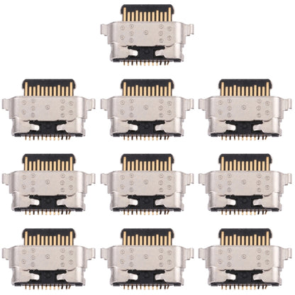 10 PCS ชาร์จพอร์ต Connector สำหรับ Motorola Moto G9 Plus XT2087-1, For Motorola Moto G9 Plus