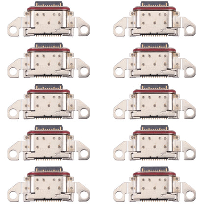 10 ชิ้นชาร์จพอร์ตเชื่อมต่อสำหรับ LG Velvet 5 กรัม / กำมะหยี่ 4 กรัม / กำมะหยี่ 5 กรัม UW LM-G900N, LM-G900EM, LM-G900, LM-G900TM, LMG910EMW, LM-G910EMW, LM-G900V, LM-G900V, For LG Velvet 5G / Velvet 4G / Velvet 5G UW