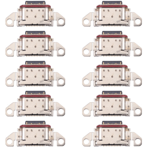 10 ชิ้นชาร์จพอร์ตเชื่อมต่อสำหรับ LG Velvet 5 กรัม / กำมะหยี่ 4 กรัม / กำมะหยี่ 5 กรัม UW LM-G900N, LM-G900EM, LM-G900, LM-G900TM, LMG910EMW, LM-G910EMW, LM-G900V, LM-G900V, For LG Velvet 5G / Velvet 4G / Velvet 5G UW