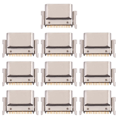10 ชิ้นชาร์จพอร์ตเชื่อมต่อสำหรับ LG K50S LMX540HM, LM-X540, LM-X540BMW, LMX540BMW, For LG K50S