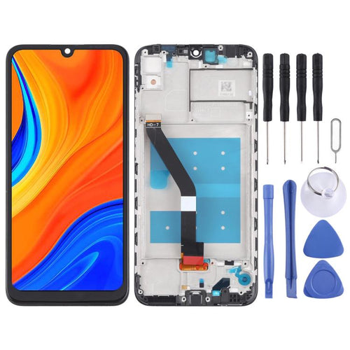 หน้าจอแอลซีดีและชุดประกอบDigitizerพร้อมกรอบสำหรับHuawei Y6s (2019), For Huawei Y6s (2019)