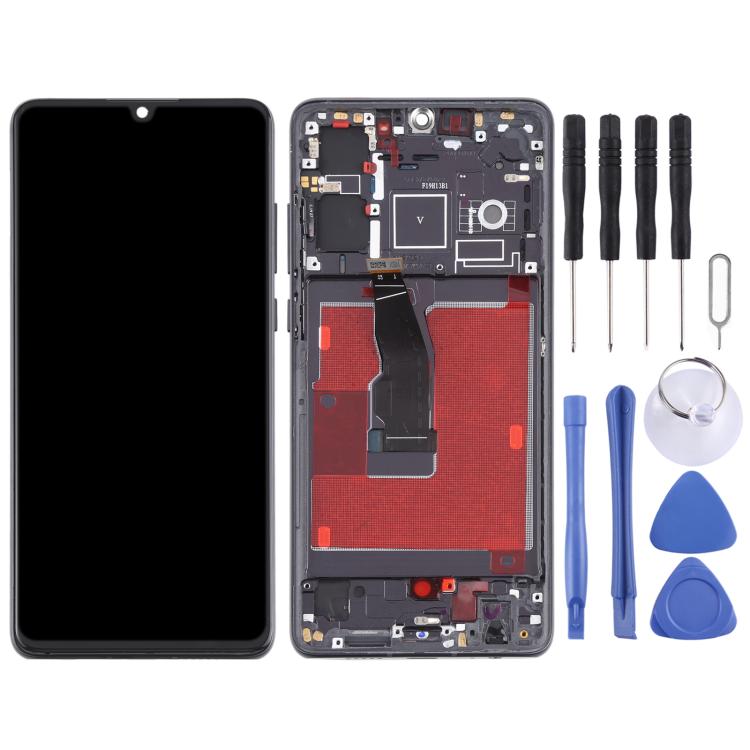 หน้าจอแอลซีดีและชุดประกอบDigitizerพร้อมกรอบสำหรับHuawei P30, For Huawei P30, For Huawei P30 (Breathing Crystal)