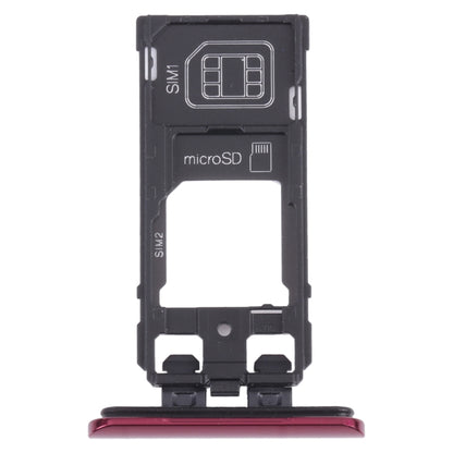ถาดซิมการ์ด + ถาดซิมการ์ด / ถาดการ์ด Micro SD สำหรับ Sony Xperia 5, For Sony Xperia 5 (Dual Card)