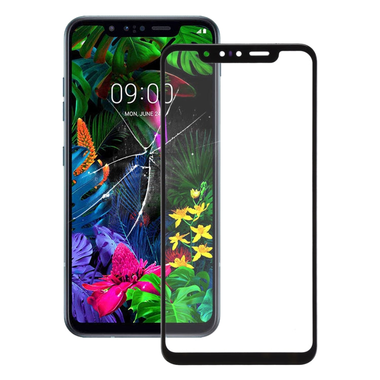 เลนส์กระจกด้านนอกหน้าจอด้านหน้าสำหรับ LG G8s ThinQ LMG810 LM-G810 LMG810EAW, For LG G8s ThinQ