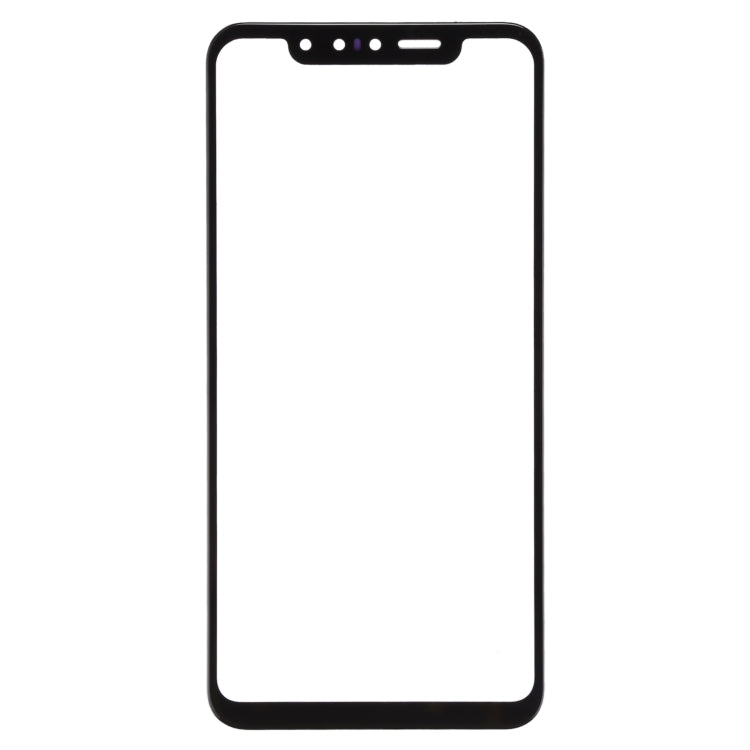 เลนส์กระจกด้านนอกหน้าจอด้านหน้าสำหรับ LG G8s ThinQ LMG810 LM-G810 LMG810EAW, For LG G8s ThinQ