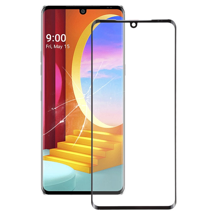 หน้าจอด้านหน้ากระจกเลนส์ด้านนอกสำหรับ LG Velvet 5G/กำมะหยี่/กำมะหยี่ 5G UW LMG910EMW, LM-G910EMW, LM-G900N, LM-G900EM, LM-G900, LM-G900TM, LM-G900V, For LG Velvet 5G / Velvet