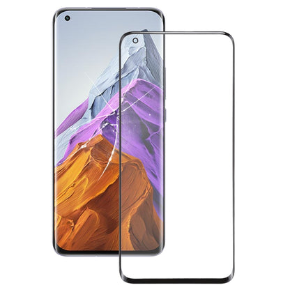 เลนส์กระจกด้านนอกหน้าจอด้านหน้าสำหรับ Xiaomi Mi 11 Pro M2102K1AC, For Xiaomi Mi 11 Pro
