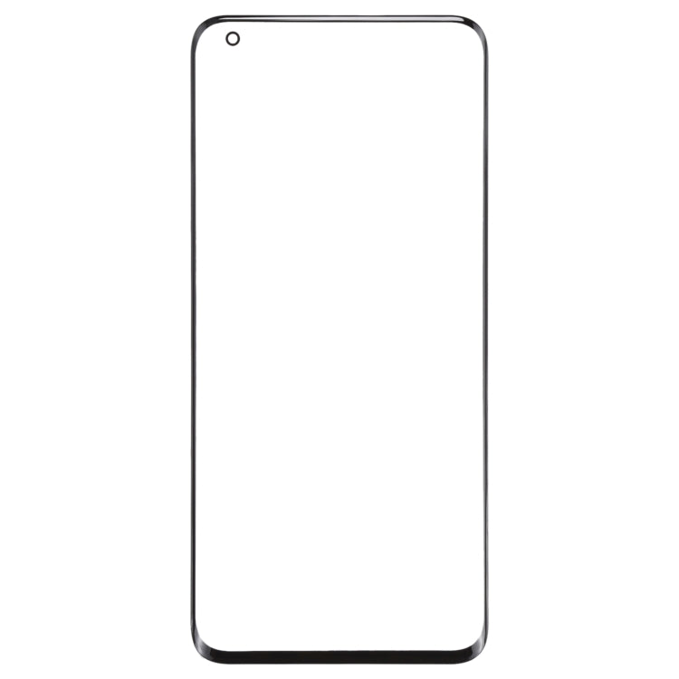 เลนส์กระจกด้านนอกหน้าจอด้านหน้าสำหรับ Xiaomi Mi 11 Ultra M2102K1G M2102K1C, For Xiaomi Mi 11 Ultra