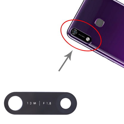 สำหรับ Infinix Hot 7 X624B, X624, X652A 10 ชิ้นเลนส์กล้องด้านหลัง, For Infinix Hot 7