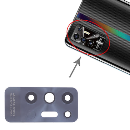 สำหรับ Tecno Pova 2 LE7 10 ชิ้นเลนส์กล้องด้านหลัง, For Tecno Pova 2