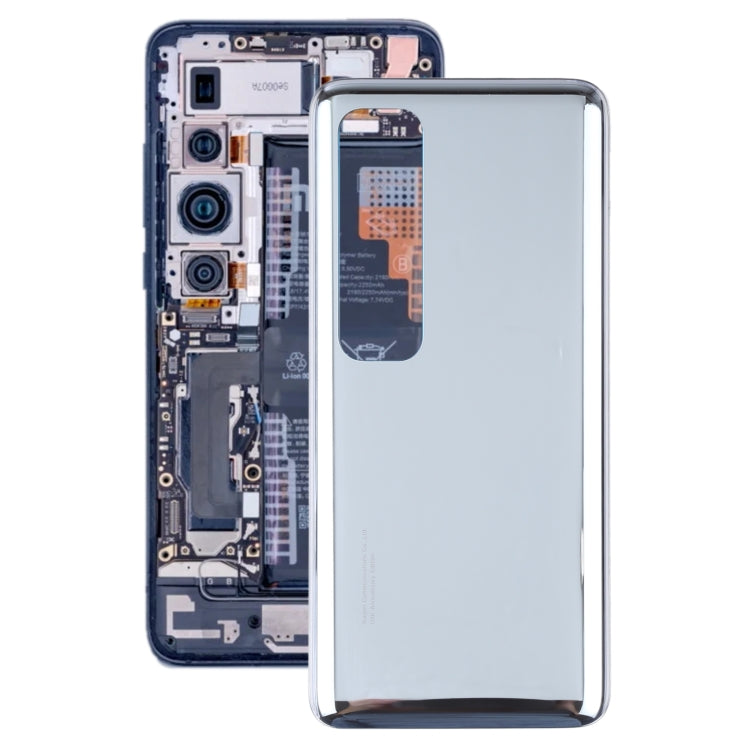 ฝาหลังแบตเตอรี่เดิมสำหรับ Xiaomi Mi 10 Ultra M2007J1SC, For Xiaomi Mi 10 Ultra