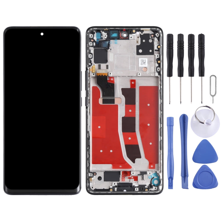 หน้าจอแอลซีดีต้นฉบับและชุดประกอบDigitizerพร้อมกรอบสำหรับHonor V40 Lite, For Honor V40 Lite(Original)