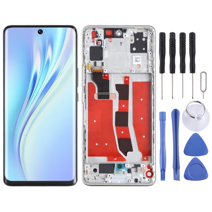 หน้าจอแอลซีดีต้นฉบับและชุดประกอบDigitizerพร้อมกรอบสำหรับHonor V40 Lite, For Honor V40 Lite(Original)