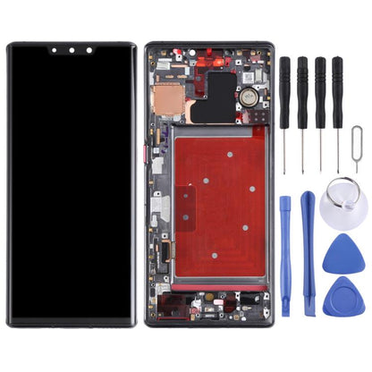หน้าจอแอลซีดีและชุดประกอบDigitizerพร้อมกรอบสำหรับHuawei Mate 30 RS Porsche Design (ไม่มีโลโก้), For Huawei Mate 30 RS Porsche Design