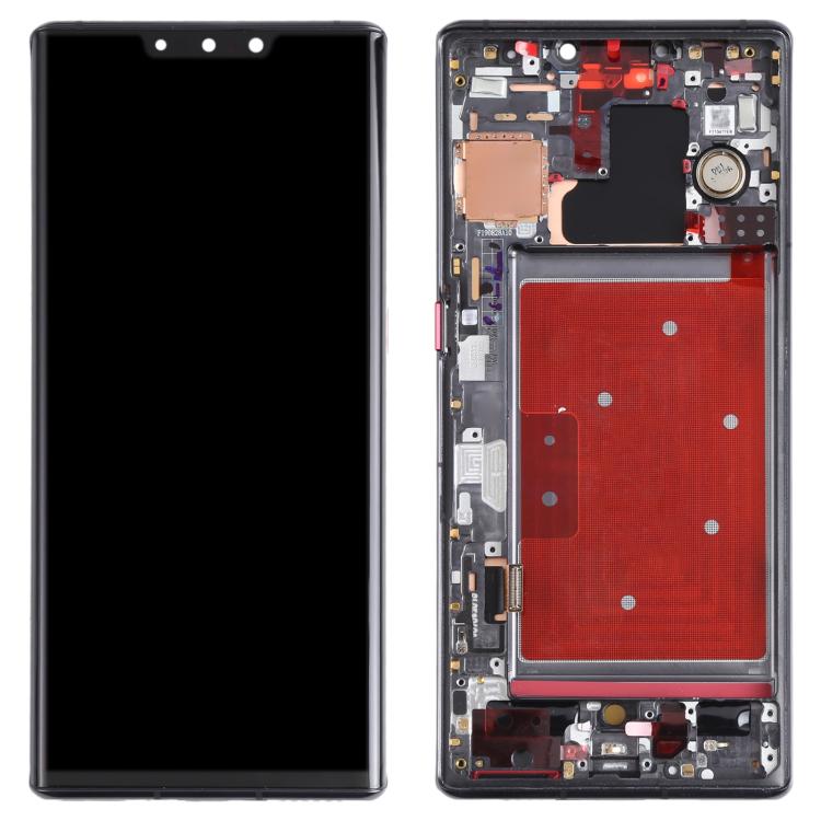 หน้าจอแอลซีดีและชุดประกอบDigitizerพร้อมกรอบสำหรับHuawei Mate 30 RS Porsche Design (ไม่มีโลโก้), For Huawei Mate 30 RS Porsche Design