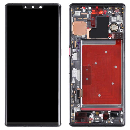 หน้าจอแอลซีดีและชุดประกอบDigitizerพร้อมกรอบสำหรับHuawei Mate 30 RS Porsche Design (ไม่มีโลโก้), For Huawei Mate 30 RS Porsche Design
