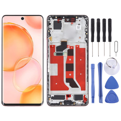 หน้าจอ LCD ต้นฉบับและชุดประกอบ Digitizer พร้อมกรอบสำหรับ Honor 50, For Honor 50, For Honor 50(Original)