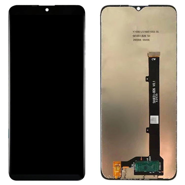 หน้าจอแอลซีดีและชุดประกอบDigitizerสำหรับZTE Blade A51 (2021), For ZTE Blade A51 (2021)