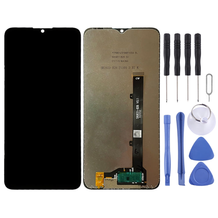 หน้าจอแอลซีดีและชุดประกอบDigitizerสำหรับZTE Blade A5 2021, For ZTE Blade A5 2021