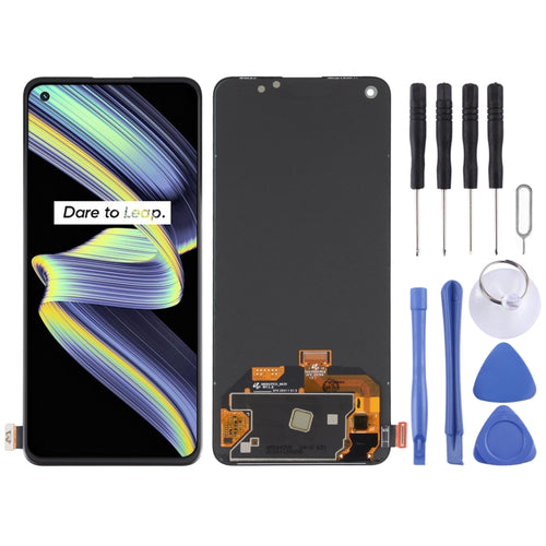 หน้าจอ LCD วัสดุ Super AMOLED ดั้งเดิมและชุดประกอบDigitizerสำหรับOPPO Realme X7 Max 5G, For Realme X7 Max 5G (Original)