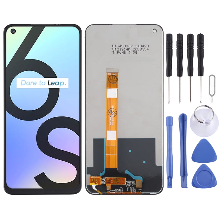 หน้าจอแอลซีดีและชุดประกอบDigitizerสำหรับOPPO Realme 6S / Realme 6i (อินเดีย) / Realme Narzo RMX2002, For Realme 6s
