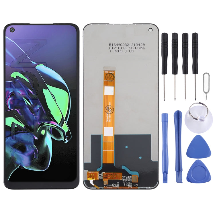 หน้าจอแอลซีดีและชุดประกอบDigitizerสำหรับOPPO Realme Narzo, For Realme Narzo