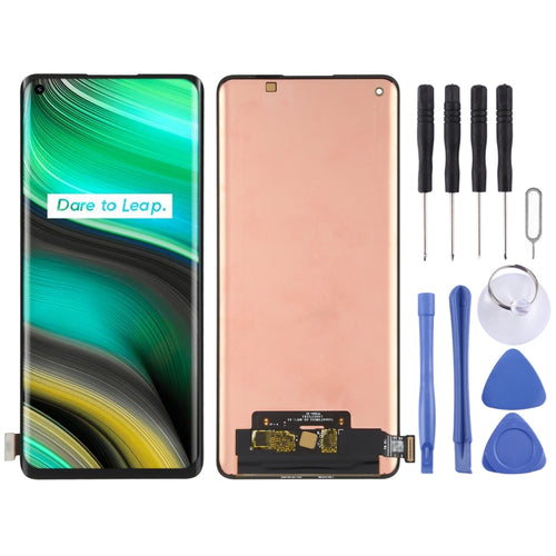 หน้าจอ LCD วัสดุ Super AMOLED ดั้งเดิมและชุดประกอบDigitizerสำหรับOPPO Realme X7 Pro Ultra, For Realme X7 Pro Ultra (Original)