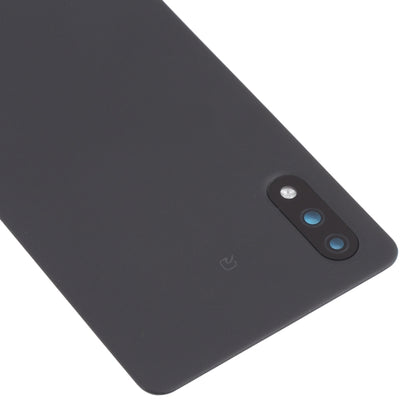 ฝาหลังแบตเตอรี่พร้อมฝาปิดเลนส์กล้องสำหรับ Sony Xperia Ace II SO-41B, For Sony Xperia Ace II