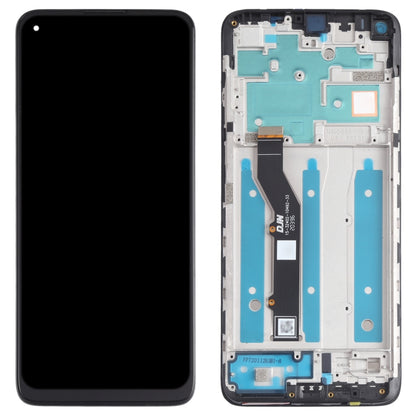 หน้าจอแอลซีดีและชุดประกอบDigitizerพร้อมกรอบสำหรับMotorola Moto G9 Plus XT2087-1, For Motorola Moto G9 Plus