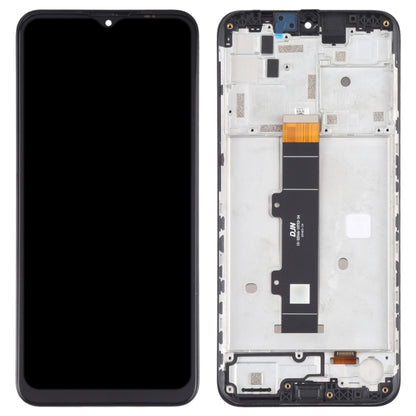 หน้าจอแอลซีดีและชุดประกอบDigitizerพร้อมกรอบสำหรับMotorola Moto G30 XT2129-1 XT2129-2, For Motorola Moto G30