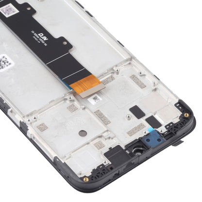 หน้าจอแอลซีดีและชุดประกอบDigitizerพร้อมกรอบสำหรับMotorola Moto G30 XT2129-1 XT2129-2, For Motorola Moto G30