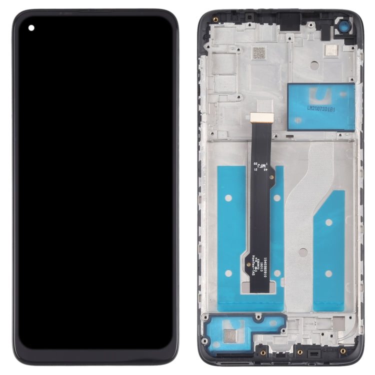 หน้าจอ LCD และชุดประกอบ Digitizer พร้อมกรอบสำหรับ Motorola Moto G8 XT2045-1, For Motorola Moto G8