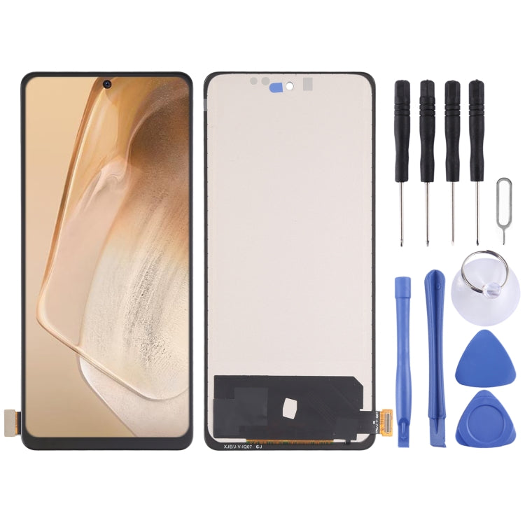 หน้าจอแอลซีดีวัสดุ TFT และชุดประกอบDigitizer (ไม่รองรับการระบุลายนิ้วมือ) สำหรับ vivo iQOO 7 (อินเดีย) / iQOO Neo5 V2055A, For vivo iQOO 7 (India) / iQOO Neo5