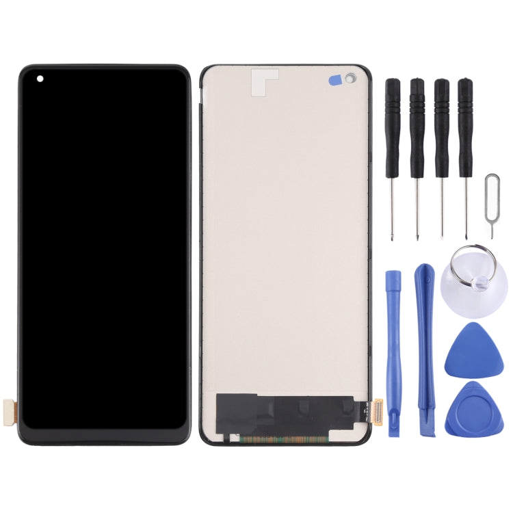 หน้าจอ TFT วัสดุ LCD และชุดประกอบ Digitizer (ไม่รองรับการระบุลายนิ้วมือ) สำหรับ vivo X50 Pro V2005A, For vivo X50 Pro (TFT)
