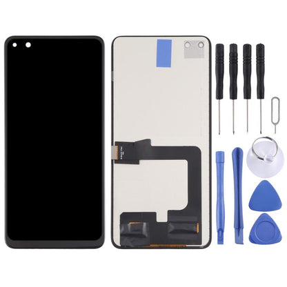 หน้าจอ LCD วัสดุ TFT และชุดประกอบแบบเต็ม Digitizer (ไม่รองรับการระบุลายนิ้วมือ) สำหรับ Huawei P40, For Huawei P40 (TFT)