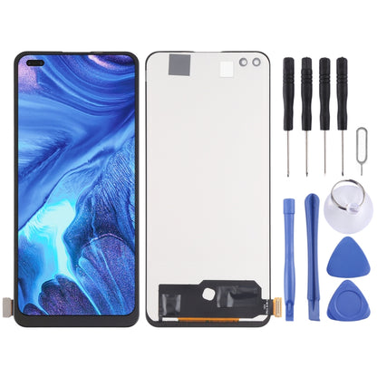 หน้าจอแอลซีดีวัสดุ TFT และชุดประกอบDigitizer (ไม่รองรับการระบุลายนิ้วมือ) สำหรับ OPPO Reno4 4G / Reno4 F / Reno4 Lite / A93 4G / F17 Pro, For OPPO Reno4 4G / Reno4 F(TFT)