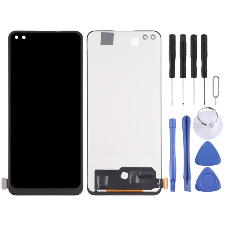 หน้าจอแอลซีดีวัสดุ TFT และชุดประกอบDigitizer (ไม่รองรับการระบุลายนิ้วมือ) สำหรับ OPPO Reno4 4G / Reno4 F / Reno4 Lite / A93 4G / F17 Pro, For OPPO Reno4 4G / Reno4 F(TFT)