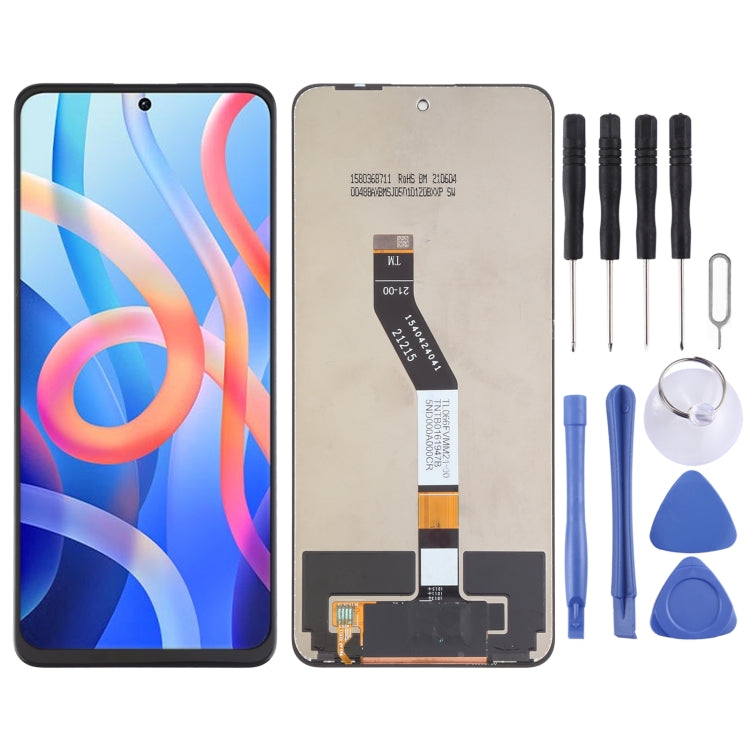 วัสดุ IPS หน้าจอแอลซีดีต้นฉบับและชุดประกอบDigitizerเต็มสำหรับXiaomi Redmiหมายเหตุ 11 จีน 5G/ Poco M4 Pro 5G / Redmi Note 11T 5G 21091116AG / Redmi Note 11S 5G, For Xiaomi Redmi Note 11 China 5G(IPS)
