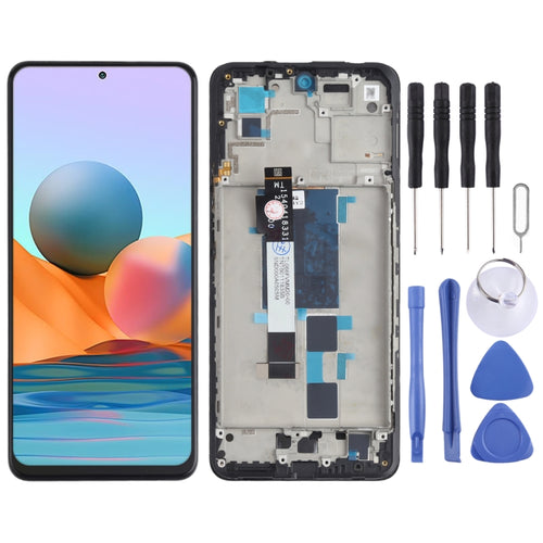 หน้าจอ LCD ต้นฉบับและ Digitizer Full ASSEMBLY พร้อมกรอบสำหรับ Xiaomi Redmi หมายเหตุ 10 Pro 5G / Poco X3 GT 21061110AG, For Xiaomi Redmi Note 10 Pro 5G / Poco X3 GT(Original)