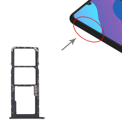 ถาดซิมการ์ด + ถาดซิมการ์ด + ถาดการ์ด Micro SD สำหรับ Honor 9A, For Honor 9A