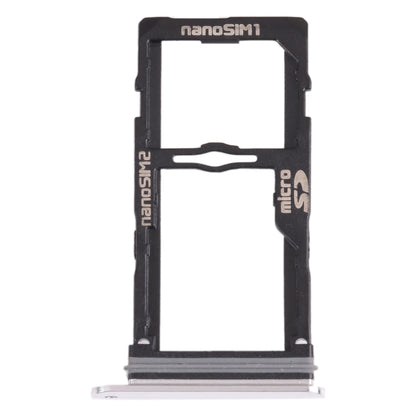ถาดนาโนซิมการ์ด + ถาดนาโนซิมการ์ด/ถาดการ์ด Micro SD สำหรับ LG G8S ThinQ LMG810, LM-G810, LMG810EAW, For LG G8S ThinQ
